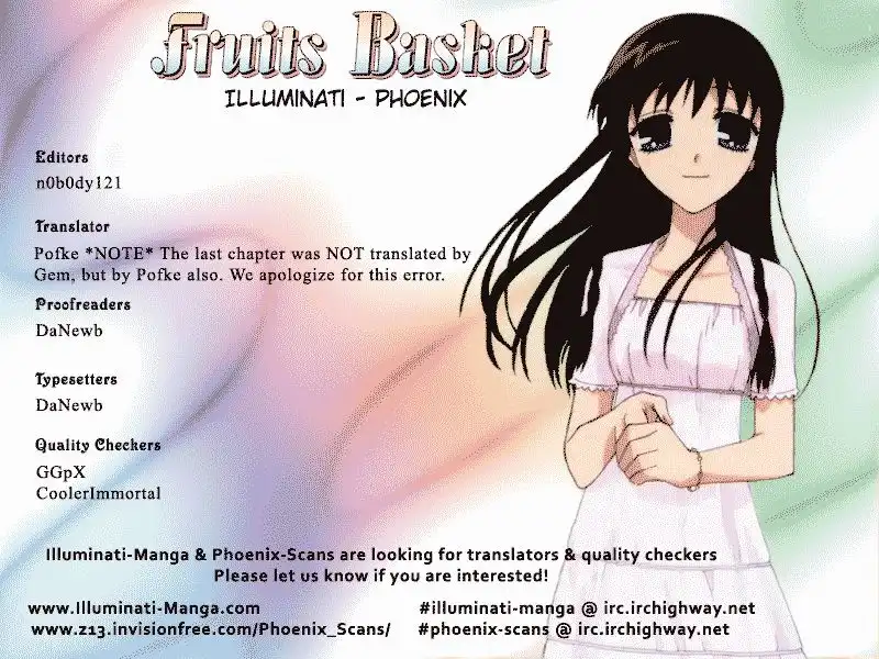 Fruits Basket Chapter 110 1